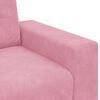 vidaXL Sofastoel Roze 100x78x80 cm Fluweel