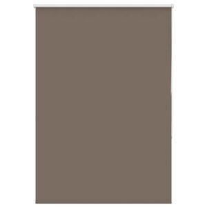 vidaXL Rolgordijn verduisterend koffie 115x175 cm stofbreedte 110,7 cm