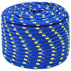 vidaXL Multifunctioneel gebruikstouw 12 mm 25 m Blauw PP