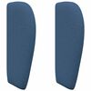 vidaXL Hoofdbord oor Blauw 40 x 23 x 6 cm Stof