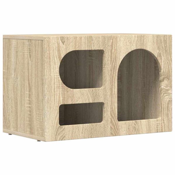 vidaXL TV-kast Sonoma Eiken 60 x 35 x 40 cm Bewerkt hout