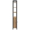 vidaXL Boekenkast Artisan Eiken 60 x 24 x 161 cm Bewerkt hout