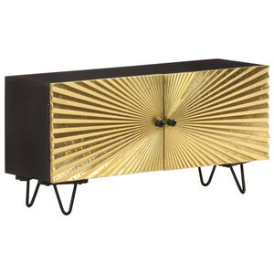 vidaXL Tv-meubel 90x30x45 cm massief mangohout