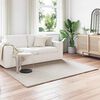 vidaXL Nep Konijnenbont Tapijt Olite Beige 120 x 170 cm Polyester