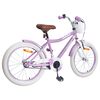vidaXL Kinderfiets 18 Inch voor 5-7 jaar Paars
