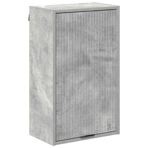 vidaXL Badkamer Kast Wandgemonteerd Beton Grijs 39 x 23,5 x 65 cm