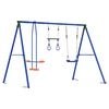 vidaXL Buiten Schommelset Meerkleurig 263 x 185 x 185 cm Staal en PE