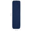 vidaXL Trapmatten 15 st anti-slip rechthoekig 75x20 cm marineblauw