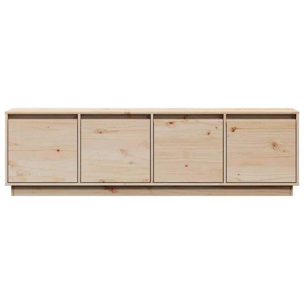 vidaXL Tv-meubel 156x37x45 cm massief grenenhout
