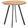 vidaXL Eettafel 80 cm massief acaciahout