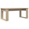 vidaXL Koffietafel Set 2 pcs Sonoma Eiken Bewerkt hout