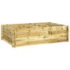 vidaXL Plantenbak verhoogd 150x100x40 cm ge&iuml;mpregneerd hout