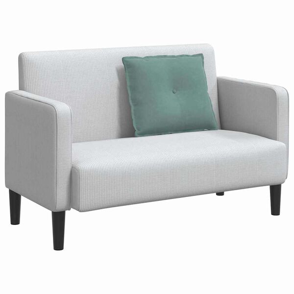 vidaXL Rugkussen Zeegroen 60 x 50 cm Cordstof