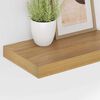 vidaXL Wandplank Wandgemonteerd Bruin 40 x 23,5 x 4 cm Bewerkt hout