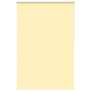 vidaXL Rolgordijn 145x230 cm verduisterend 141,6 cm polyester geel
