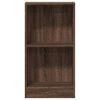 vidaXL Boekenkast 40x24x76 cm bewerkt hout bruin eikenkleurig