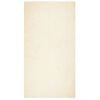 vidaXL Vloerkleed HUARTE laagpolig zacht wasbaar 60x110 cm cr&egrave;me