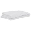 vidaXL Matrasbeschermer waterdicht 160x220 cm wit