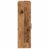 vidaXL Badkamer wandkast TULUM Oudhout 37 x 24,5 x 86 cm Bewerkt hout
