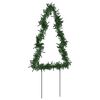 vidaXL Kerstverlichting kerstboom 3 st met grondpinnen 50 LED's 30 cm