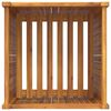 vidaXL Plantenbak met voering 50x50x75 cm massief acaciahout