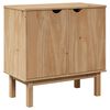 vidaXL Gangkast OTTA 75x40x75 cm massief grenenhout