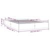 vidaXL Bedframe massief hout 140x190 cm