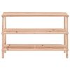 vidaXL Schoenenrek 3-laags massief vurenhout