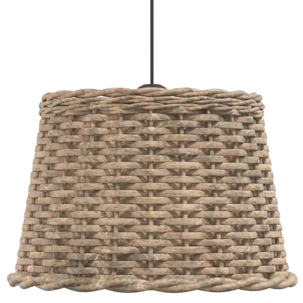 vidaXL Plafondlampenkap &Oslash;40x26 cm wicker bruin