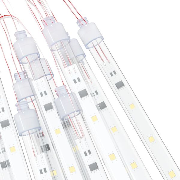vidaXL Meteoorlichten 20 st 720 LED's binnen/buiten 50 cm warmwit