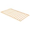 vidaXL Lattenbodem Bruin 120 x 190 cm Massief beukenhout