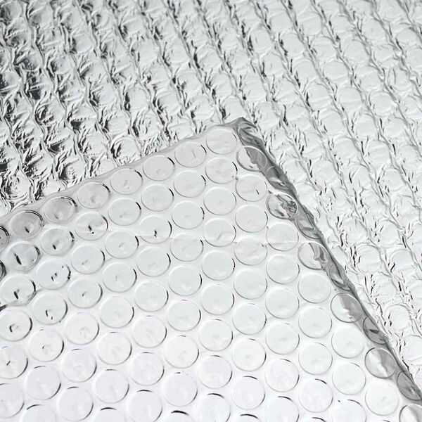 vidaXL Radiatorfolie Zilver 30 x 0,6 m Polyetheen