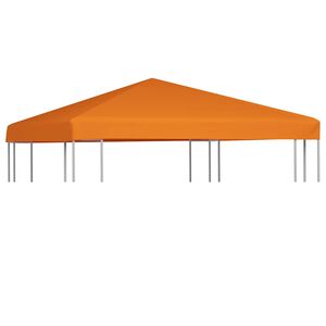 vidaXL Prieeldak 310 g/m&sup2; 3x3 m oranje
