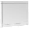 vidaXL Wandspiegel 80x60 cm glas