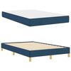 vidaXL Boxspringbed met matras Blauw 120 x 200 cm Stof