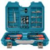 Makita 104-delige Boor- en bitset metaalkleurig