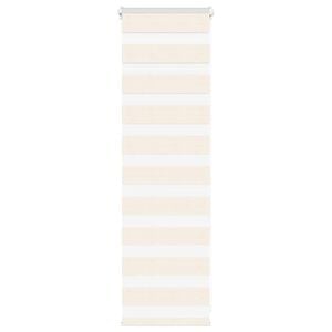 vidaXL Zebra rolgordijn 45x100 cm stofbreedte 40,9 cm marmerbeige