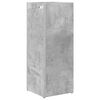 vidaXL Paraplu Standaard Beton Grijs 25 x 24,5 x 64 cm Bewerkt hout