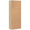 vidaXL Hoge kast 70x35x180 cm bewerkt hout sonoma eikenkleurig