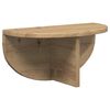 vidaXL Wandplank Muurmontage Artisan Eiken 38 x 19 x 19 cm