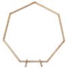 vidaXL Trouwrand Licht Bruin 221 x 92 x 216 cm Massief Vurenhout