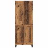 vidaXL Hoge kast 2 pcs Oud Hout 69,5 x 34 x 180 cm