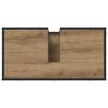vidaXL Badkamermeubelset 4 pcs artisanaal eikenkleurig Bewerkt hout