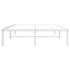 vidaXL Bedframe metaal wit 120x200 cm
