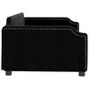 vidaXL Slaapbank 100x200 cm stof zwart