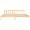 vidaXL Bedframe massief grenenhout 200x200 cm