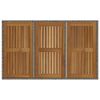 vidaXL Tuin eettafelset 7 pcs Grijs en Bruin poly rattan