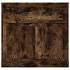 vidaXL Dressoir 70x35,5x67,5 cm bewerkt hout gerookt eikenkleurig