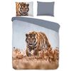 Good Morning Dekbedovertrek TIGEr 140x200/220 cm meerkleurig