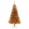 vidaXL Kerstboom met 150 LED met standaard Goud 150 cm PET